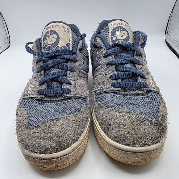 New Balance 550 Mens Size 7.5 Vintage Indigo Blue Sneaker Shoes Casual Walking - Picture 2 of 13